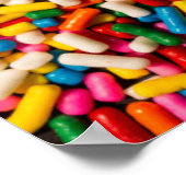 Snoep Sprinkles Poster (Hoek)
