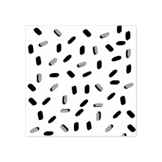 Snoep Sprinkles Rubberstempel (Afrduk)