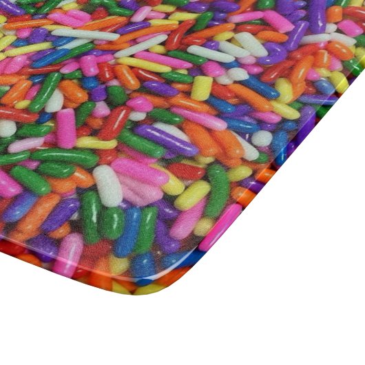 Snoep Sprinkles Snijplank (Hoek)