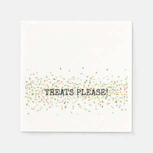 Snoep Sprinkles TRAKTATIES ALSJEBLIEFT Halloween K Servet
