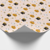 Snoep Star Halloween Cadeaupapier (Hoek)