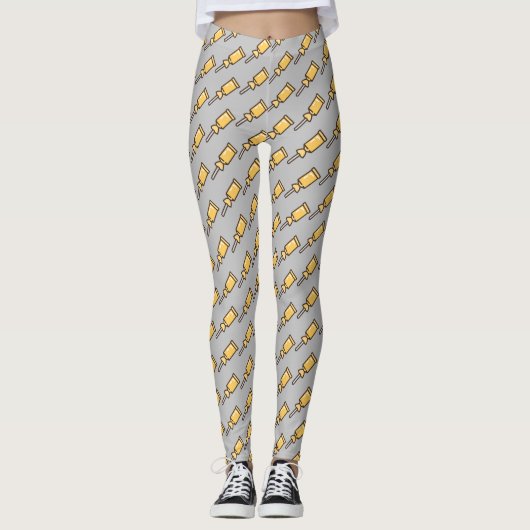 snoep-stick-1 leggings (Voorkant)