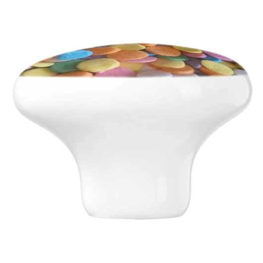 Snoep Stippen Keramische Knop (Zijkant)