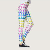 Snoep Stippen Snoep Kleur onderpoot Leggings (Rechts)