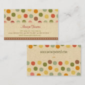 Snoep Stippen Visitekaartje (Voorkant / Achterkant)