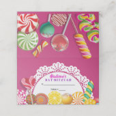 SNOEP STORE Bat Mitswa Zitplaatsen Escort Plaatskaartje (Buitenkant ongevouwen)