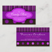 Snoep Store Chocolade Snoepgoed Visitekaartje (Voorkant / Achterkant)