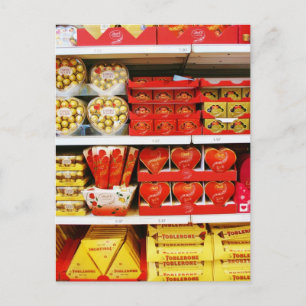 Snoep Store Shelves Briefkaart