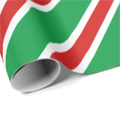 Snoep Streep Kerst Rood Groen Wit Cadeaupapier (Rol Hoek)