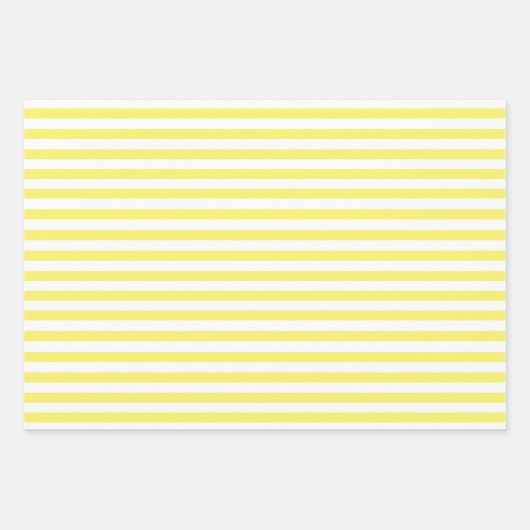 Snoep Strepen en Lollipops Pastel Inpakpapier Vel (Voorkant 3)