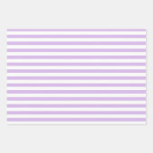 Snoep Strepen en Lollipops Pastel Inpakpapier Vel (Voorkant)