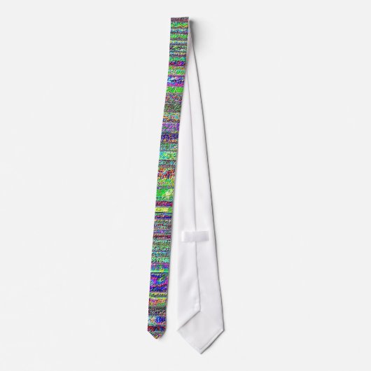 Snoep Stripe 5 Stropdas (Achterkant)