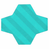 Snoep Stripe Blauwgroen Peacock Aqua Voetbal (Enkel)