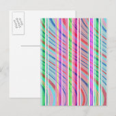Snoep Stripe Briefkaart (Voorkant / Achterkant)