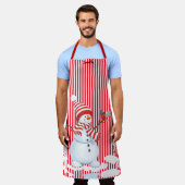 Snoep Stripe Christmas Holiday Custom Gift Schort (Gedragen)