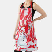 Snoep Stripe Christmas Holiday Custom Gift Schort (Insitu)