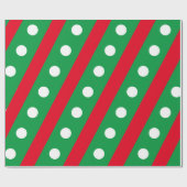 Snoep stripe- en pooldoekpapier (groen) cadeaupapier (Vlak)