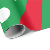 Snoep stripe- en pooldoekpapier (groen) cadeaupapier (Rol Hoek)