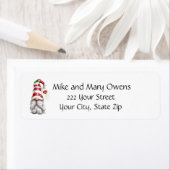 Snoep Stripe Gnome Etiket (Insitu)