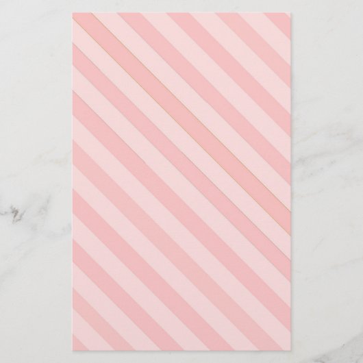 Snoep Stripe roze op roze Briefpapier (Voorkant)