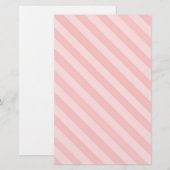 Snoep Stripe roze op roze Briefpapier (Voorkant / Achterkant)
