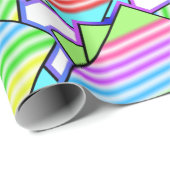 Snoep stripe tegels cadeaupapier (Rol Hoek)