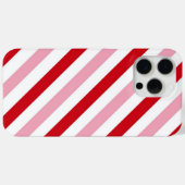 Snoep Stripe Valentijn iPhone Case (Achterkant (horizontaal))