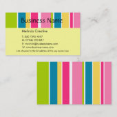 Snoep Stripe Visitekaartje (Voorkant / Achterkant)