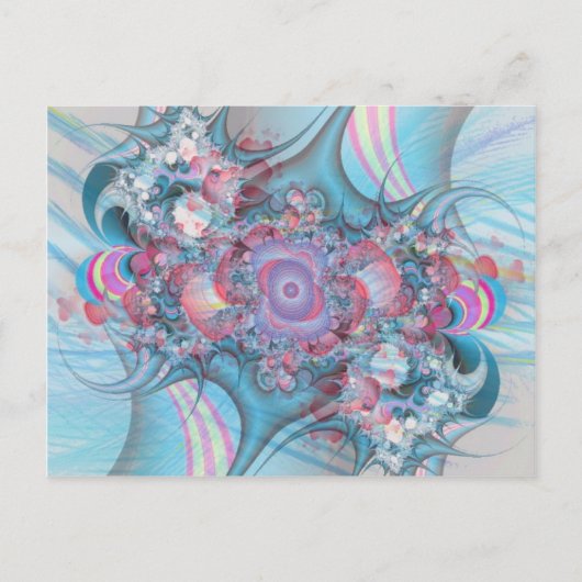 Snoep Striped Bouquet Briefkaart (Voorkant)