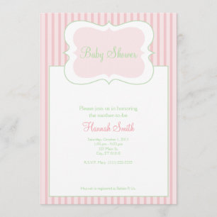 Snoep Stripes - Baby shower GP Kaart