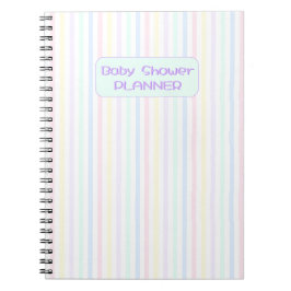 Snoep Stripes Baby shower Planner Spiraal Notitieboek