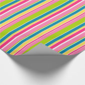 Snoep Stripes Cadeaupapier (Hoek)