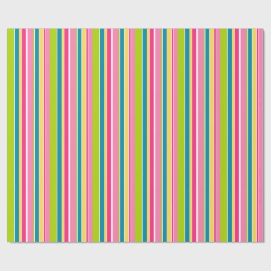 Snoep Stripes Cadeaupapier (Vlak)