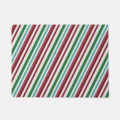 Snoep Stripes Glitter Deurmat (Voorkant)