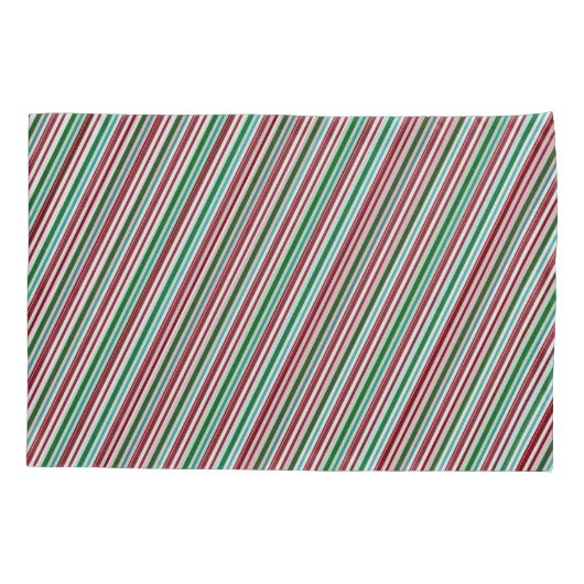 Snoep Stripes Glitter Kussensloop (Achterkant-Links)