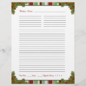 Snoep Stripes-kerstrecept Multomap invoegen (Voorkant)