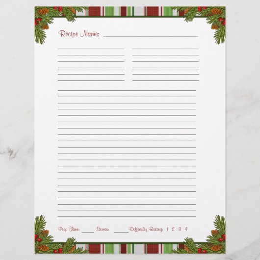 Snoep Stripes-kerstrecept Multomap invoegen (Voorkant)