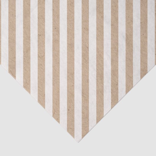 Snoep Stripes Kraft Kerstvakantie Tissue Paper Tissuepapier (Detail)