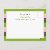 Snoep Stripes Promotie Briefkaart (Achterkant)