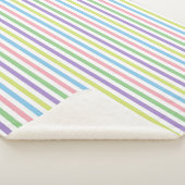 Snoep Stripes Sherpa Deken (3/4)