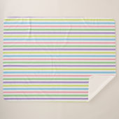 Snoep Stripes Sherpa Deken (Voorkant (horizontaal))
