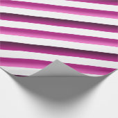 Snoep strips Paars- en roze ompakpapier Cadeaupapier (Hoek)