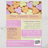 Snoep, suikerwerk Adverteren Flyer (Voorkant)