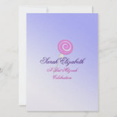 Snoep Sweet Bat Mitzvah Kaart (Achterkant)