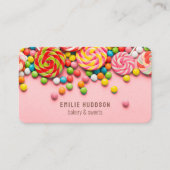Snoep Sweet, Cake Shop, Pastry Shop Visitekaartje (Voorkant)