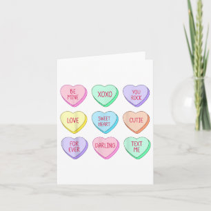 Snoep Sweet Conversation Hearts Valentijnsdag Wom Kaart