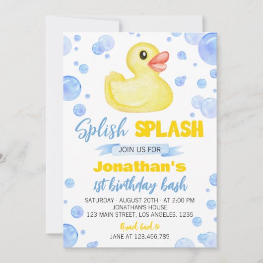 Snoep Sweet One 1e Verjaardagsuitnodiging Kaart (Voorkant)