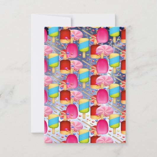 SNOEP SWEET PATTERN RAINBOW dubbelzijdig (Voorkant)