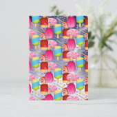 SNOEP SWEET PATTERN RAINBOW dubbelzijdig (Staand voorkant)