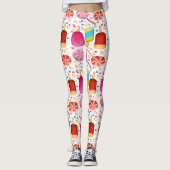 SNOEP SWEET PATTERN RAINBOW LEGGINGS (Voorkant)